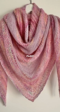 FiberShawlNo.1 by Jane Kronborg-Winberg-Free