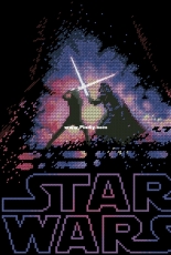 Dimensions 70-35382 Disney Star Wars - Luke and Darth Vader PCS + XSD