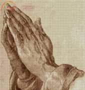 Artecy Cross Stitch - Praying Hands