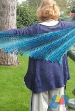 Elfenflügel/Fairys Wings Shawl by Simone Eich/WOLLWERK -English