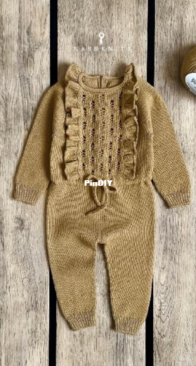 Uva Ruffle Suit, Mini - Nashknits