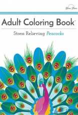 Adult Coloring Book: Stress Relieving Peacocks