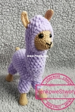Purple, little lama.