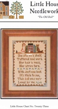 Little House Needleworks LHN 23 The Old Doll PCS + XSD