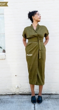 Sew House Seven - Wildwood Wrap Dress