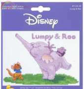 Janlynn 1134-49 Lumpy & Roo (Disney)