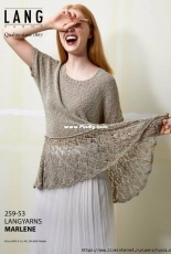 259-53 Lang Yarns Marlene by LANGYARNS SWITZERLAND - Russian