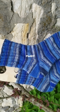 Blue socks