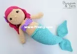 Bunnies and Yarn - Michelle Alvarez - Anna the Friendly Mermaid