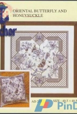 Anchor AD215 Oriental Butterfly and Honeysuckle XSD