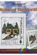 Stoney Creek Collection HM011 Birds of the Month - January