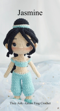 Green Frog Crochet - Thuy Anh - Đặng Thùy Anh - Jasmine - Jasmine Aladin - Italian translated