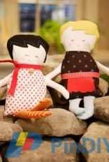Black Apple Doll by Emily Martin-Free