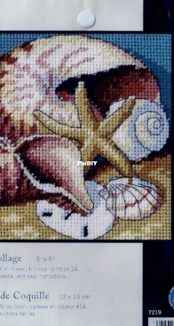 Dimensions Needlepoint - 7219 - Shell Collage