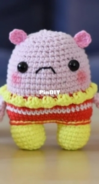 Meow Amigurumi - Anh Le - Jaine - Kido the Monster - Free