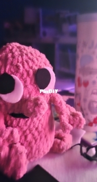 Made this D*ckbutt amigurumi as a gift