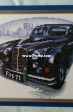 Car for travel. Finished work.