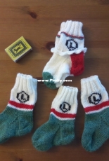 I love to knit socks - My work