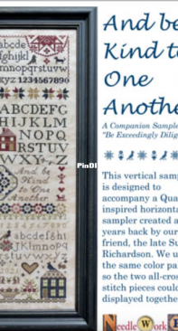 Needle Work Press -  And Be Kind To One Another