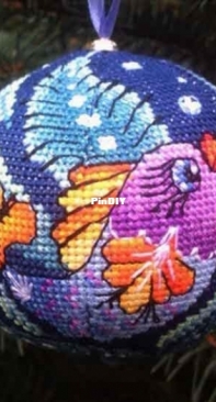 Stitch Home - RinkaZee - Volkhov Painting Ball by Marina Khachanova