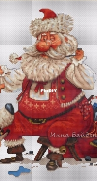 Santa Claus by Inna Baydenko / Baidenko Инна Байденко