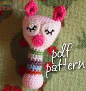 Ham and Eggs - Heather Jarmusz - Sleepy Piggy Baby Rattle