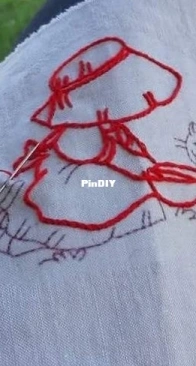 Mon début de broderie