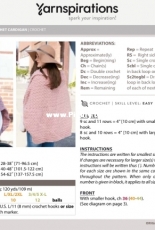 Yarnspirations- Bernat Design Studio - Origami Crochet cardigan - Free
