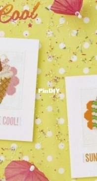 Just Too Cool by Emma Congdon from Cross Stitcher 293 PCS + XSD