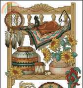 Dimensions Charts & Charms 72306 - Southwest Charm  XSD