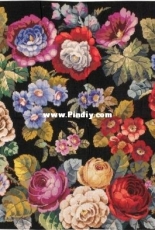 Vintage Portuguese Needlepoint Rug - XSD / PCS