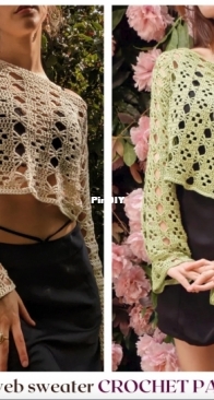 byredbean - Ella Hou - Flowerweb Sweater
