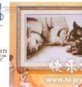 Vervaco 35.171 Boy with Kitten