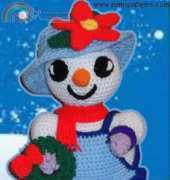 Pams Patterns - Pam McClung - Pams Patterns Mrs. Snowman