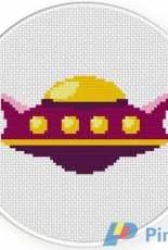 Daily Cross Stitch  - Cute UFO