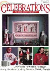 Leisure Arts Celebrations - Christmas 1992