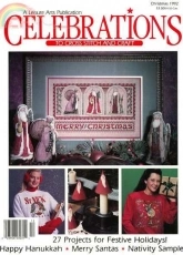 Leisure Arts Celebrations - Christmas 1992