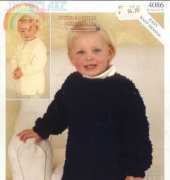 SIRDAR 4086 - Tunics [56-76cm, 1-10yrs]
