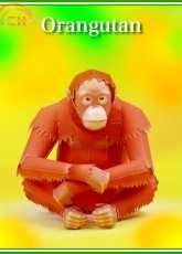 Creative Park-Orangutan-Free Pattern