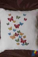 Pillow full of butterflies
