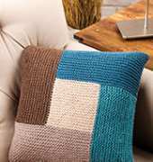 Geometric Pillow by Sandi Rosner