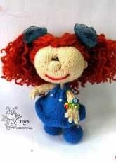 Doll Redheaded by Olga Morgunova