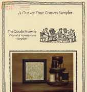 The Goode Huswife - A Quaker Four Corners Sampler