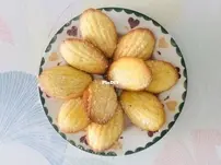 Madeleines au citron.
