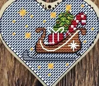 Santas sleight by Ella Shvets