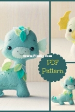 Noialand- Paloma Rocha- Felt - Dragons