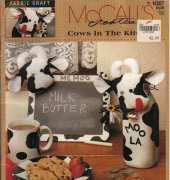 McCalls Creates Fabric Craft 14207 Cows in the Kitchen