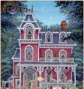 HAED HAERAS 151963 Rose Trellis Inn by Randall Spangler XSD