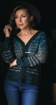 Expression Fiber Arts - Michelle Ferguson - Ciottolo Cardigan