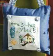 Home is Where My Bed Is by Heather Holland-Daly from Stitch Graffiti PCS